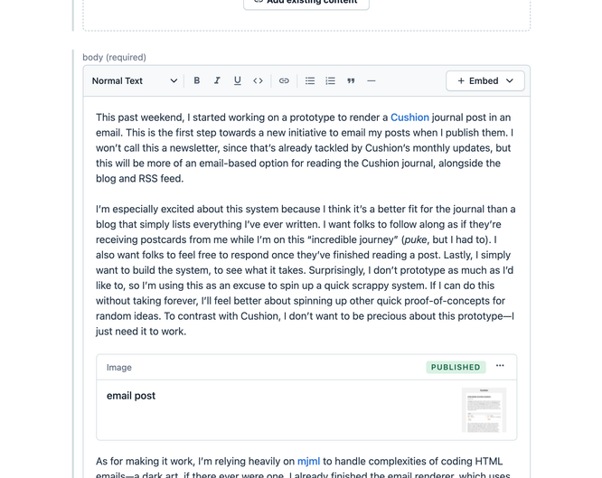 contentful rich text