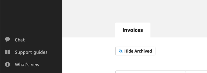 sidebar nav what’s new